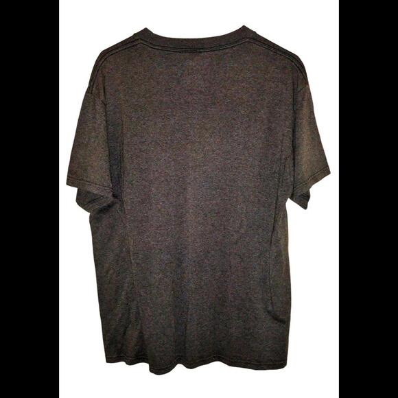 San Francisco 49ERS NFL Team Apparel T-Shirt Charcoal Gray Cotton Mens Large - Picture 3 of 4